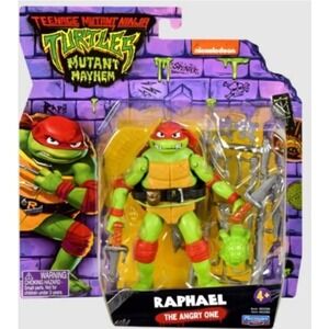 Teenage Mutant Ninja Turtles Mutant Mayhem Raphael The Angry One Action Figure